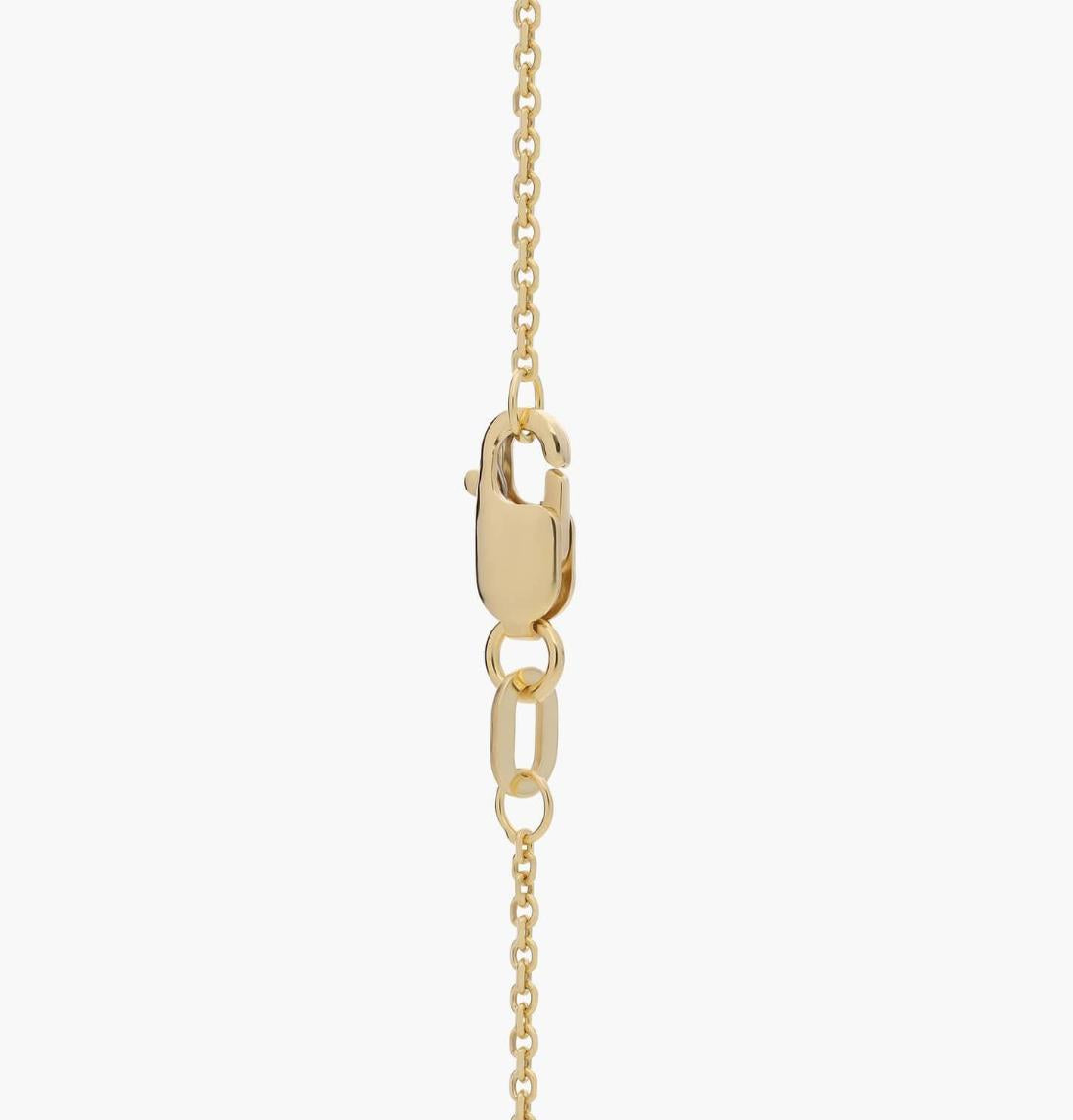 " Open Heart Pendant In 14k Yellow Gold