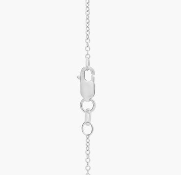 Double-Bail Diamond Solitaire Pendant In 14K White Gold (1/4 Ct. Tw. - H-I / SI1-SI2)