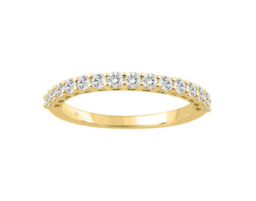 PRODUCT TYPE BAND 14K YELLOW GOLD 1/4CT ROUND DIAMOND LADIES BAND Price for 0.25 Ct