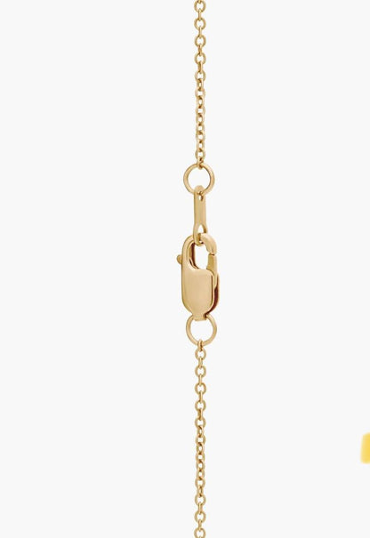 " Sweetheart Locket In 14k Yellow Gold with chain
