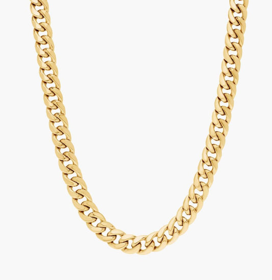 " Miami Cuban Link Chain In 14k Yellow Gold (6 Mm)
