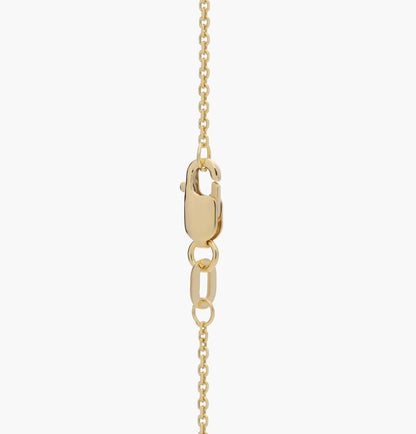 " Open Heart Pendant In 14k Yellow Gold