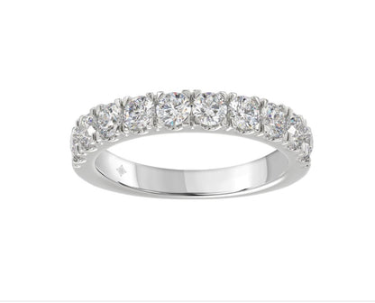 K WHITE GOLD 1/4CT ROUND DIAMOND LADIES BAND Price for 0.25 Ct