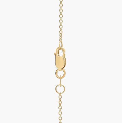 Four Prong Basket Solitaire Lab Grown Diamond Pendant In 14K Yellow Gold (1 Ct. Tw. - F-G / VS2-SI1)